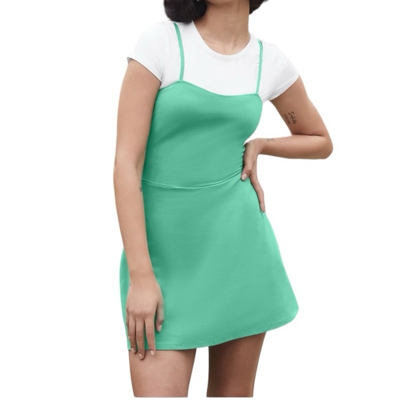 ALO Yoga Green Mini Dress - Picture 10 of 10